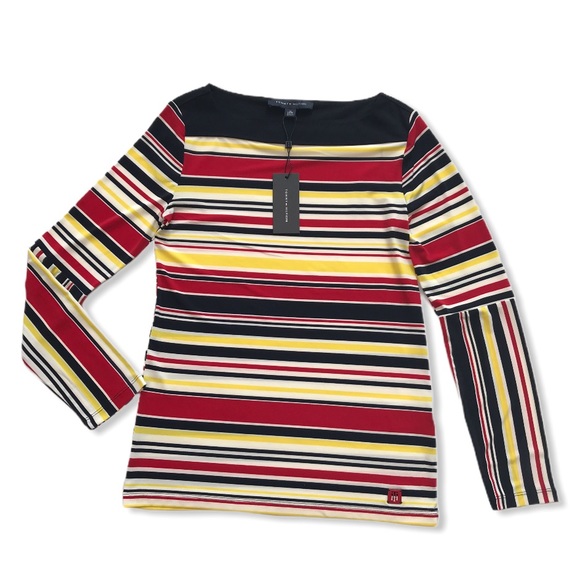 Tommy Hilfiger Tops - Tommy Hilfiger Blouse Shirt Striped Catalina